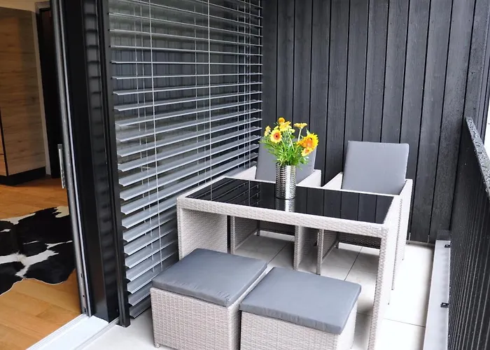 Moderne Mit Einer Wunderschoenen Aussicht In Der Residenz Silvretta アパート ゼー