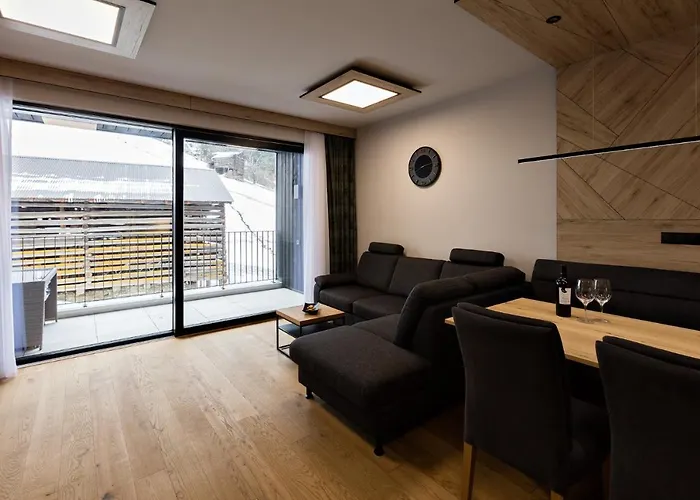 アパート Moderne Mit Einer Wunderschoenen Aussicht In Der Residenz Silvretta ゼー