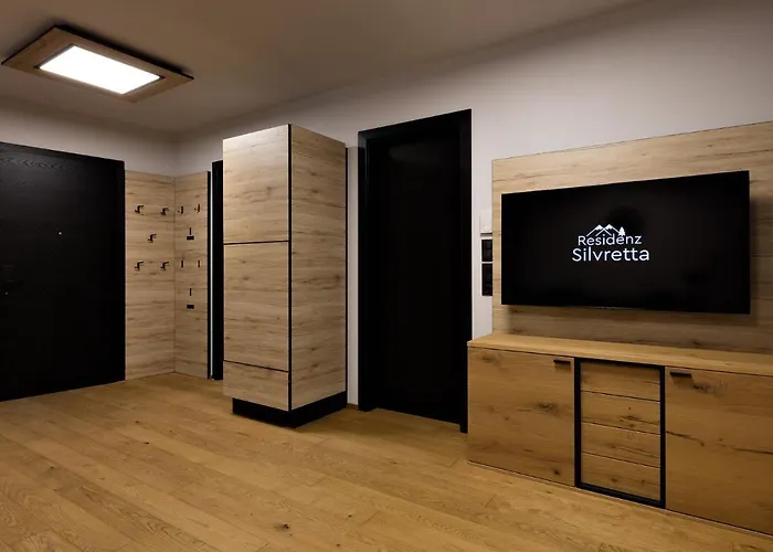 Moderne Mit Einer Wunderschoenen Aussicht In Der Residenz Silvretta アパート ゼー