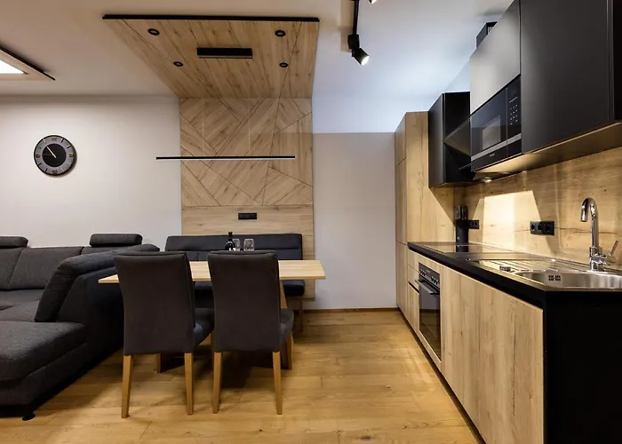 Moderne Mit Einer Wunderschoenen Aussicht In Der Residenz Silvretta アパート ゼー