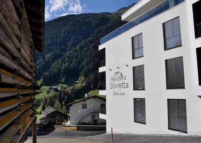 Moderne Mit Einer Wunderschoenen Aussicht In Der Residenz Silvretta *